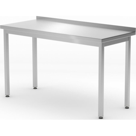 Hendi Wandmontierter Arbeitstisch mit Aufkantung Budget Line STAL 1000 x 600 x 850 mm – Hendi 817209 Wandmontierter Arbeitstisch mit