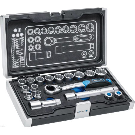 Högert Technik Werkzeugset, 18-teilig (HT1R478)