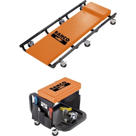 Bahco Werkstatt-Set mit Liege und Hocker BAHCO