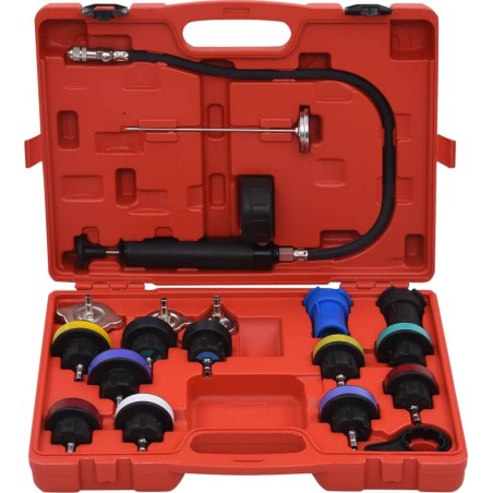 vidaXL 18-teiliges Kühlsystem-Druck- und Temperaturmessset (210535) – 210535