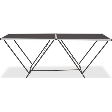 vidaXL Klapptisch zum Tapezieren, MDF und Aluminium, 200 x 60 x 78 cm