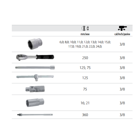 Modeco-Werkzeugset, 20-teilig (MN-57-320)
