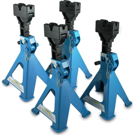 Bituxx Set mit 4 Unterlegkeilen für PKW, 3 t, robustes Set von BITUXX