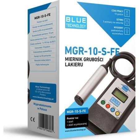 Lackdickenmessgerät MGR-10-S-FE