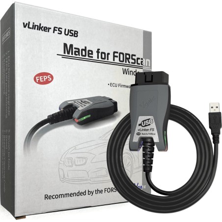 Vgate Vgate vLinker FS USB-Diagnosekabel für FORScan Ford FEPS MS CAN