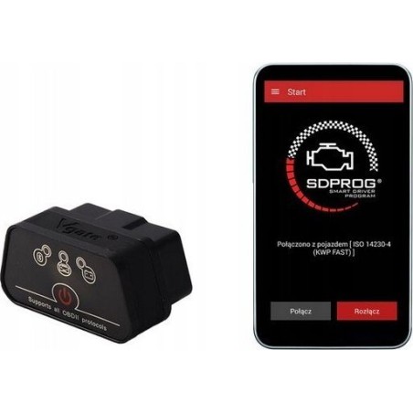 SDPROG VGATE ICAR2 WIFI ELM327 OBD2 OBDII + SDPROG PL Android iOS