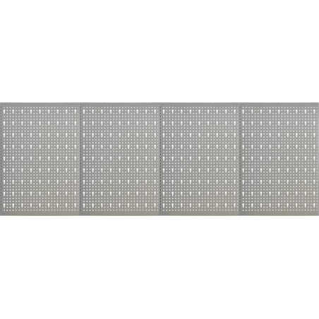 vidaXL Wandplatten, perforiert, 4 Stück, 40 x 58 cm, Stahl