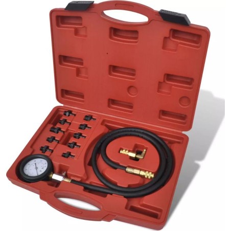 vidaXL Kompressionsdruckprüfer für Benzin- und Dieselmotoren (210281)