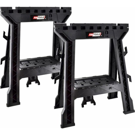 AWTools AWTOOLS Klappbare Stützen TWIN PACK 2 Stück AW33512