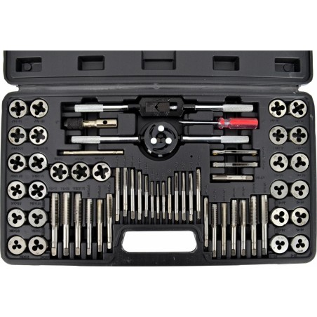 AWTools AWTOOLS Gewindebohrer- und Senkerset, 60-teilig, AW20418