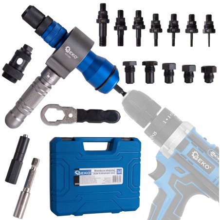 3-in-1-Nietmaschine für Schraubendreher – Adapter für Nietmuttern und Nieten (10)