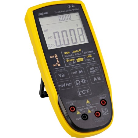 InLine InLine® Multimeter mit Touchpad und beleuchtetem Display, CAT III / CAT IV
