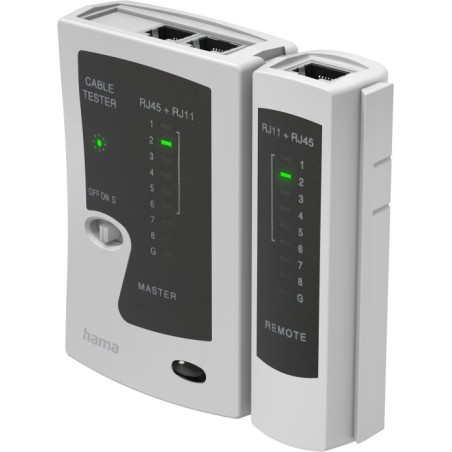 Hama 8p8c (RJ45)  6p6c oder 6p4c – Netzwerkkabel-Tester