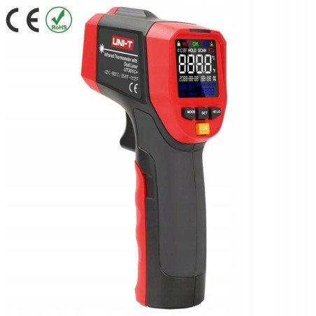 Infrarot-Thermometer -32 °C bis 600 °C UT300C+ UNI-T