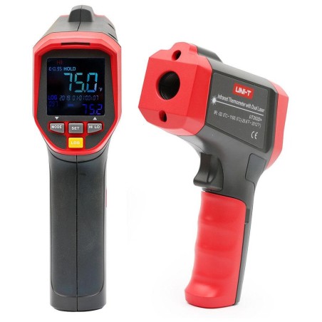 Infrarot-Thermometer -32 °C bis 1100 °C UT302D+ UNI-T