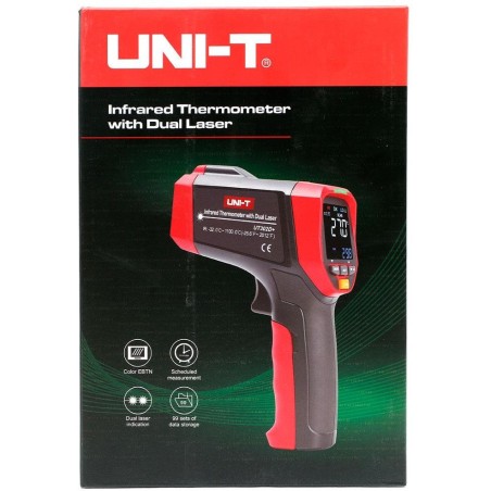 Infrarot-Thermometer -32 °C bis 1100 °C UT302D+ UNI-T