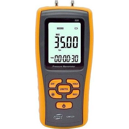 Benetech Differenzdruckmanometer Benetech GM520 0,35 bar