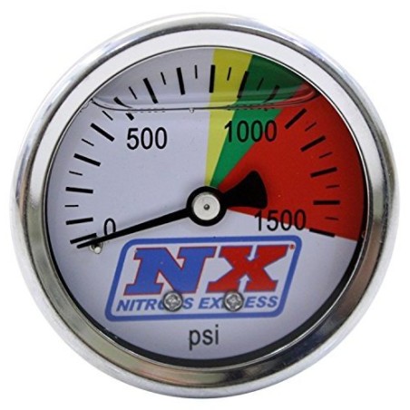 Nitrous Express Manometer 0–100 bar für Nitroflaschen
