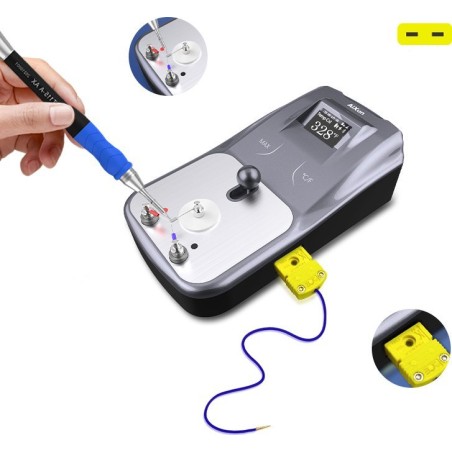 Intelligentes digitales Messgerät und Thermometer zur Kalibrierung von Messspitzen – Aixun DT01