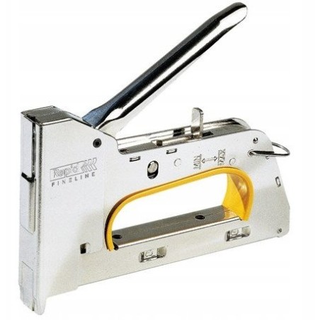 Heftpistole R30 aus Metall mit Heftzange – Klammertyp 13, Länge 6/8 mm, einstellbare Schlagkraft Rapid