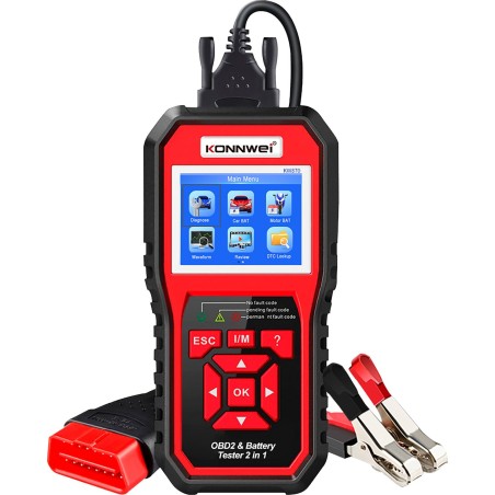 Konnwei Diagnosegerät, OBD2-Scanner, Batterietester Konnwei KW870