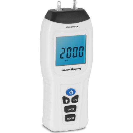 Steinberg Digitales Differenzdruckmessgerät mit Hintergrundbeleuchtung Digitales Differenzdruckmessgerät mit Hintergrundbeleuchtung
