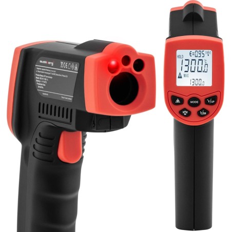 Steinberg Industrielles Laser-Pyrometer, Messbereich -50 bis 1300 °C Industrielles Laser-Pyrometer, Messbereich -50 bis 1300 °C