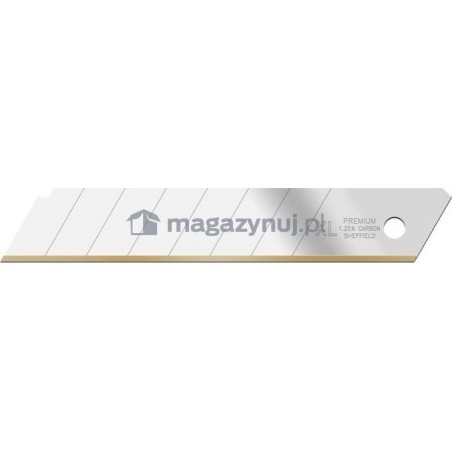 Jewel Blade – Wechselklinge für Technisches Messer der GOLD-Serie – IND201, 18 mm (Packung mit 100 Stück)
