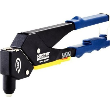 Rapid-Nietmaschine mit drehbarem Kopf Rapid RP60 MULTI im Koffer