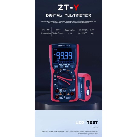 Techrebal Multimeter ZOYI ZT-Y