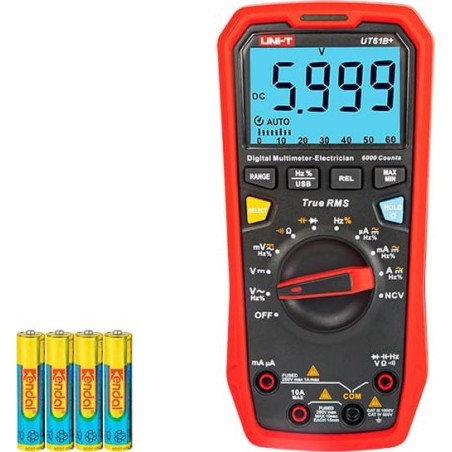 Blow-Messgerät UT61B+ von UNI-T (1-phasig)