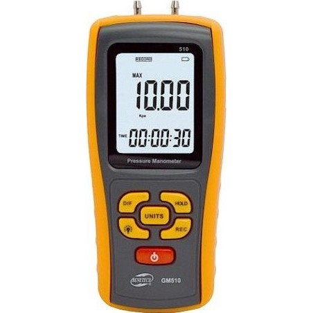 Benetech Differenzdruckmanometer Benetech GM510 – max. 0,1 bar