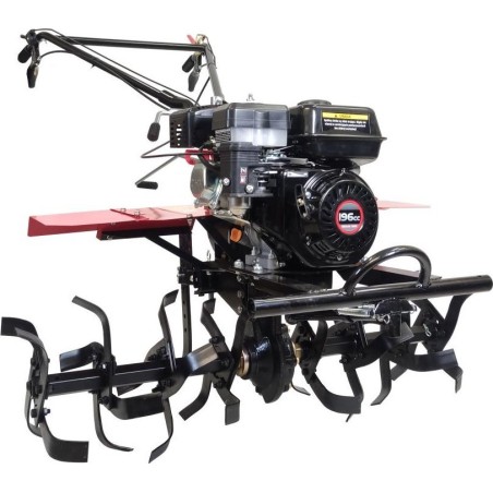 Motorhacke MasterCut MASTERCUT BK86 BENZIN-MOTORHACKE KULTIVATOR 6,5 PS / 77 cm TRACTOR DZIK KLEINTRACTOR + GROSSE LUFTREIFEN