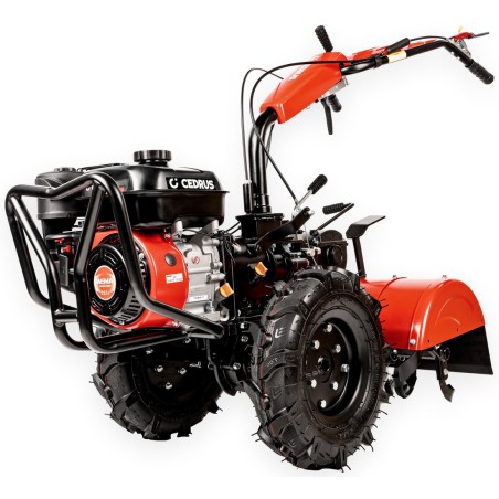 Cedrus Glx640 Benzin-Rasentraktor mit gegenläufigen Rotoren, Gartenfräse, 5,5 PS / 62 cm, Weima 170F/P Glx 640 – Ewimax –