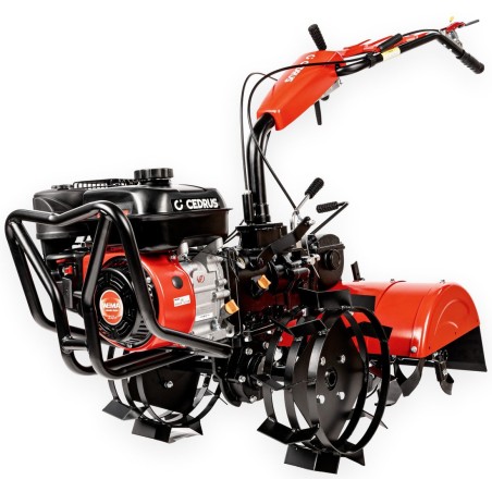 Cedrus Glx640 Benzin-Rasentraktor mit gegenläufigen Rotoren, Gartenfräse, 5,5 PS / 62 cm, Weima 170F/P Glx 640 – Ewimax –