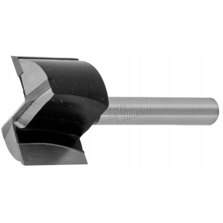 CMT HM-Fräser D24 I20 L70 S8... gerade, mit Bohrklinge.