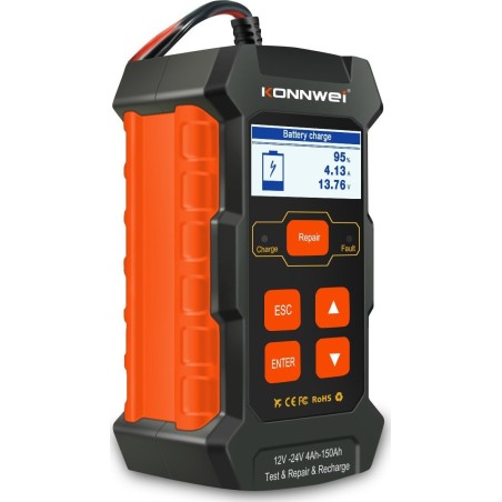 Konnwei Ladegerät und Batterietester Konnwei 520