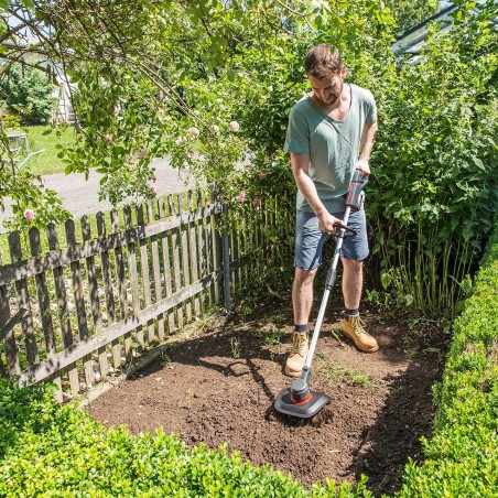 AL-KO Tl 1820, Elektrische Mini-Motorhacke, 20 cm, 15 cm, Schwarz, Grau, Akku, 18 V – SOLO