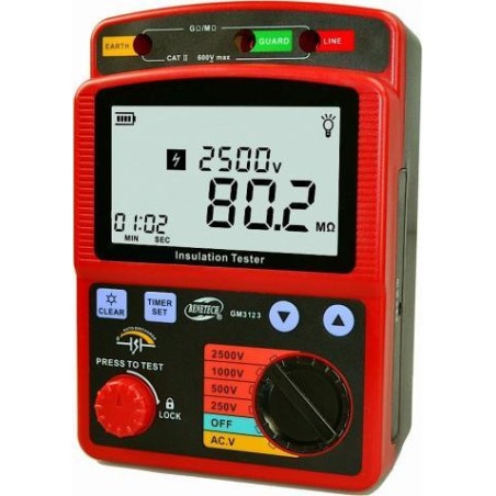 Benetech Hochspannungs-Isolationswiderstandsmessgerät Benetech GM3123