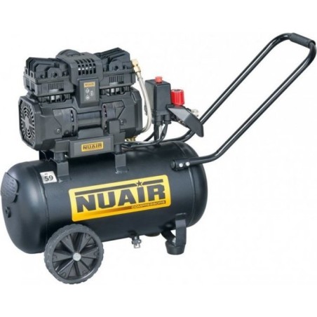 Nuair-Autokompressor – ÖLFREIER, GERÄUSCHARMER KOMPRESSOR 24 L, 8 BAR, 1,5 PS (1 STÜCK)