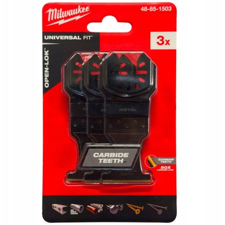 MILWAUKEE MT TCT-Sägeblatt für Metall, 35 mm / 3 Stück