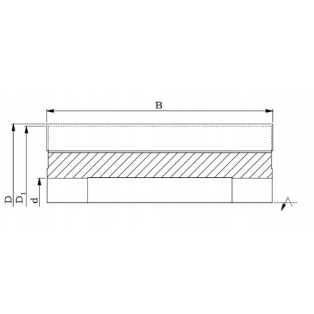 Messer HW CG01MFX310 50 × 5,5 × 1,1 – 35°