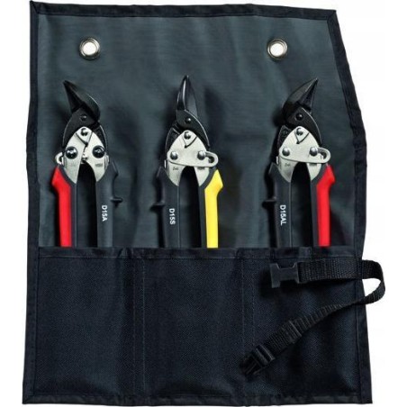 IDEAL-BLECH-SCHERENSET, 3-TEILIG, MIT ETUI