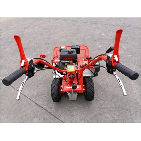 Benzin-Rasenmäher MasterCut MASTERCUT SG0812A KARCZOWNICA KARCZOWNIK Schlagrasenmäher für Gras und Gestrüpp, benzinbetrieben, 60 cm