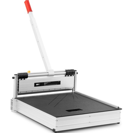 MSW Guillotine – Maschine zum Schneiden von Laminatplatten im Winkel, Breite 490 mm, Stärke 16 mm Guillotine – Maschine zum Schneiden von Laminatplatten