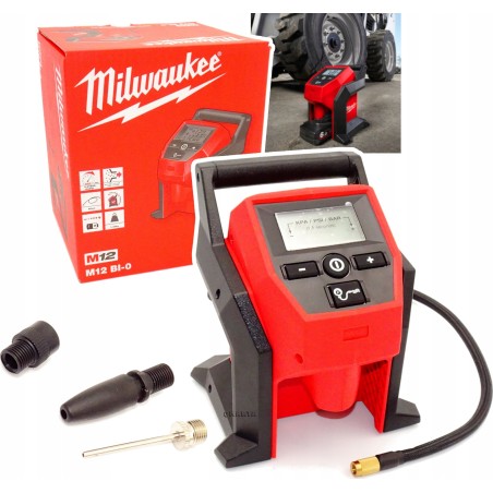 Milwaukee-Autokompressor M12 BI-0 (ohne Akku und Ladegerät) 12 V