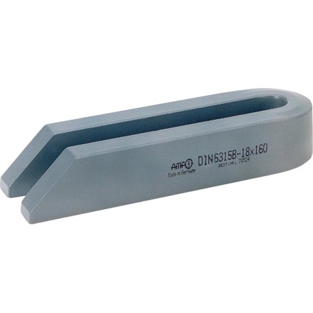 AMF Gabel-Spannbacke (schräg) DIN 6315B 22 x 315 mm AMF