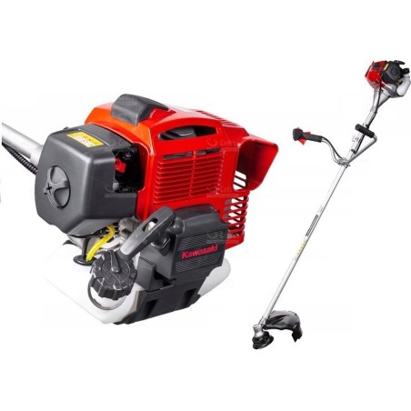 Cedrus KAWASAKI CEDRUS KW53 PROFI Benzin-Rasentrimmer Professioneller Rasentrimmer, Unterholtrimmer, Trimmer 2,7 PS KAWASAKI TJ53E