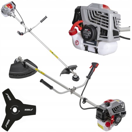 Motorsense 1,45 kW, 52 cm³, Tragegurt, Schneidkopf mit Faden, Schutzscheibe