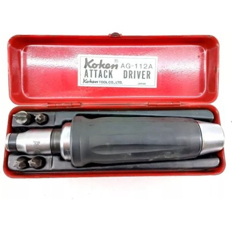 Sourcing Impact-Schraubendreher mit Bits KOKEN 4112G